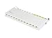 Produktbild Good Connections® Patchpanel/Patchfeld - Desktop - Cat. 6A, 500 MHz - 10-GIGABIT-fähig - 12-Port - 0,5 HE - STP geschirmt - werkzeugloses Öffnen - Lichtgrau (RAL7035)
