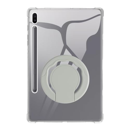 Coque Samsung Tab S6 10.5 2019 antichoc transparente avec poignée rotative T860