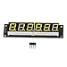 Digital Display Module 0.56 Inch 6 Digit 7 Segment TM1637 Driver IC Yellow LED Tube for Industrial Electronic Applications PCB Board 2 Pin Digital IO Interface