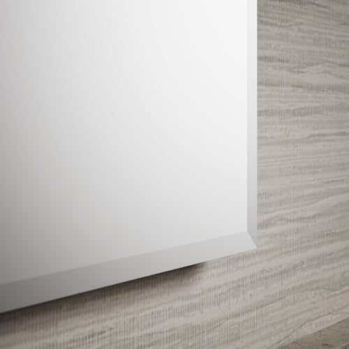 Image of Kohler Frameless Bathroom Mirror Medicine Cabinet, 20 in x 26 in