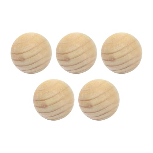 WOOD SETTON ENGLAND 装飾用ボール Amazon | STSFXIF 5個入り 木製ボール 70mm ビーズ 手作り ハード