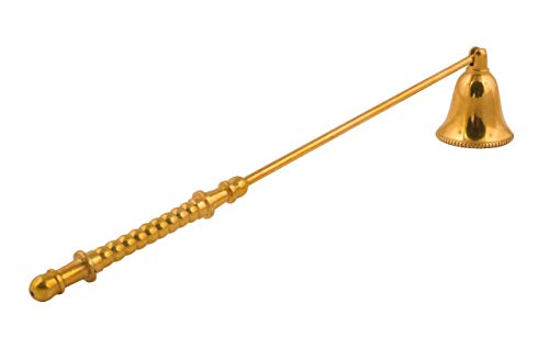 NEEZ Apagavelas, Extintor de Vela para Apagar Las Velas de Forma Segura Herramienta Hecho de latón sólido, Accesorios para Velas, Decoración del hogar (Forma Elegante-Apagavelas)