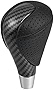 X AUTOHAUX Car Automatic Gear Stick Shift Knob Transmission Carbon Fiber Pattern Black for Lexus RX450h 2010-2015 for Lexus is F 2008-2014