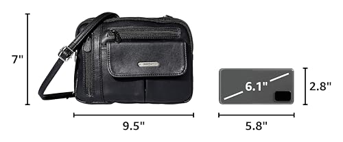 Image of MultiSac Zippy Triple Compartment Crossbody Bag