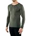 Produktbild FALKE Herren Wool Tech. Funktionsshirt Langarmshirt Wolle Schwarz Blau Atmungsaktive Unterwäsche zum Sport sehr warm schnelltrocknend für kalte bis sehr kalte Temperaturen 1 Stück