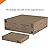 BAIDE HOME 32.5-inch Outdoor Gas Fire Pit with 20lb Propane Tank Cover Table, 50,000BTU Propane Gas Fire Pits for Outside Patio w/Round Burner Lid, Glass Rocks, Pre-Attached 10ft External Gas Hose
