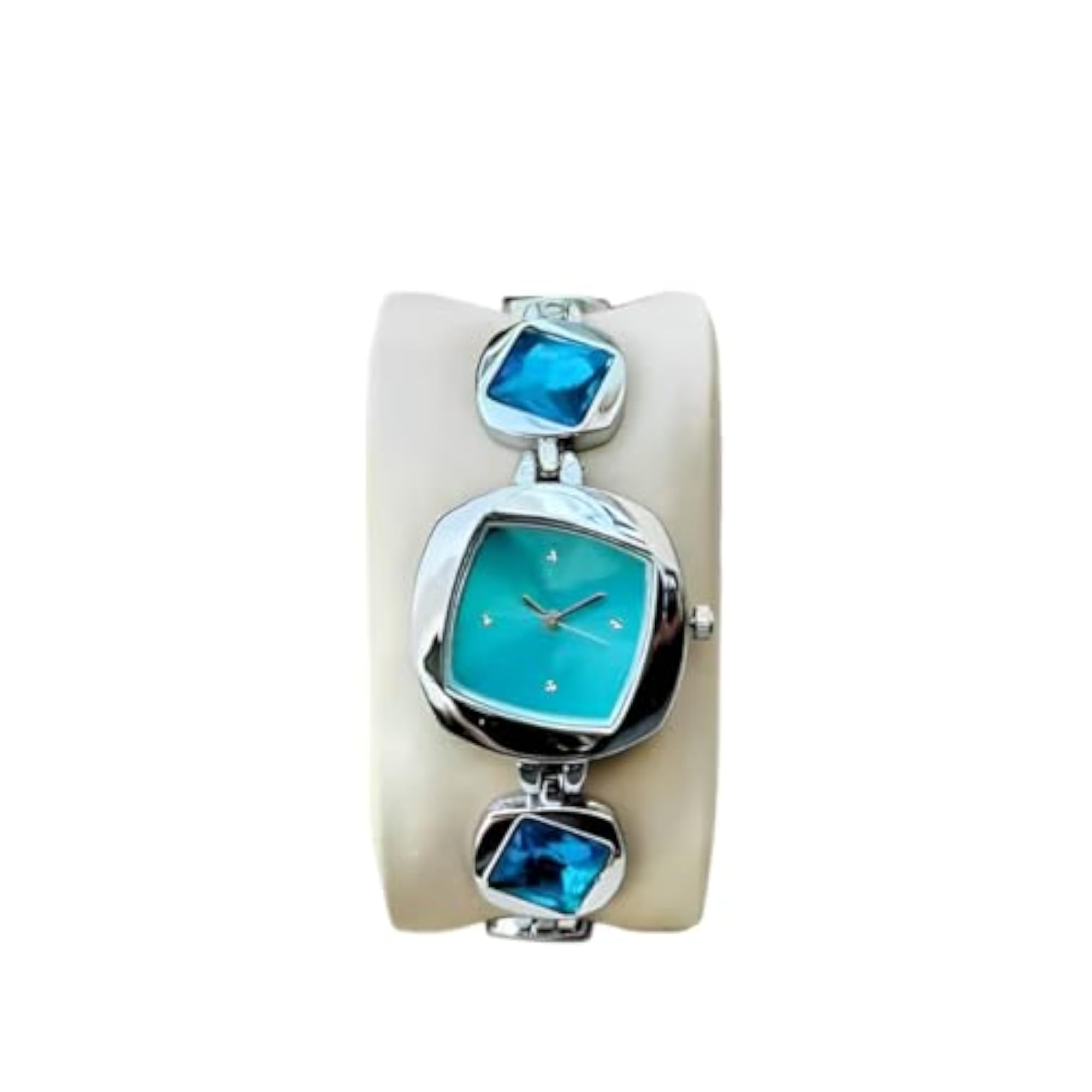 Women's Stylish Girls Analog Watch with Gem Dial