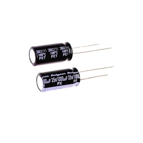 Condensateur électrolytique 35V filtrage de tension stable 1000uF 105°C pour réparation