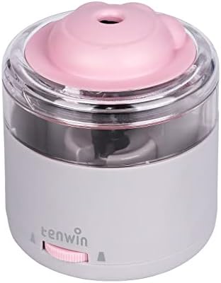 tenwin Electric Pencil Sharpener, Portable Battery Powered Pencil Sharpeners, Small Pencil Sharpener Kids, Tungsten Steel Blade for Fast Sharpen, Fit to 6-8mm No.2/Colored Pencils, School/Office/Home