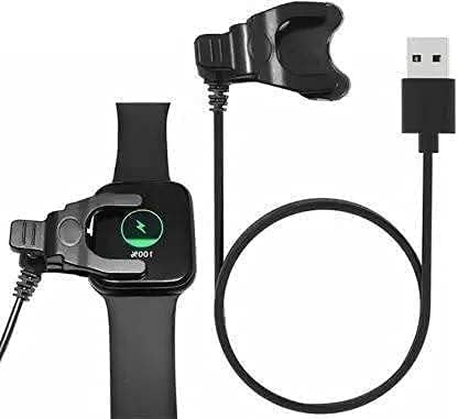 Image of Universal Smart Watch Charger 2-Pin Clip Cable, Compatible with Boat, Fire Boltt, Noise, Dizo, beatXP, Fast-Track & All 2 Pin Charger Watches (Cable Only)