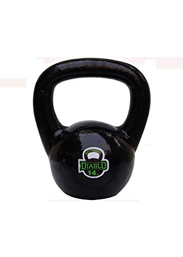 Image of DIABLO Premium Fitness Solid Cast Iron Kettlebell Weights (2Kg,4KG,6KG,8KG,10KG,12KG) (14.00)