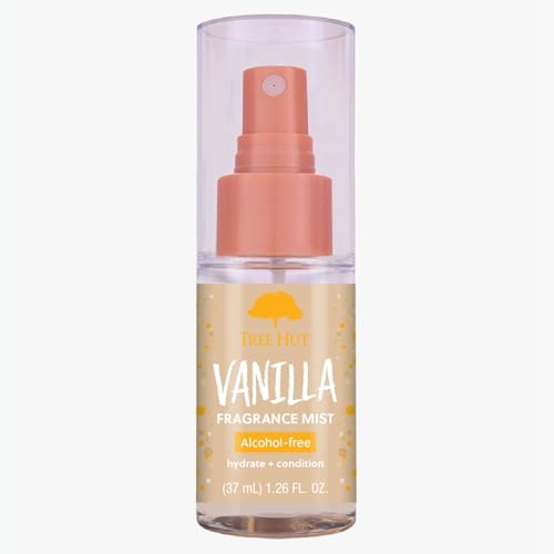 Tree Hut Mini Vanilla Hair & Body Mist, Hydrating & Alcohol-Free ...