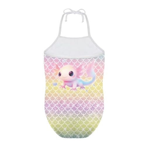 Image of Girls One Piece Swimsuit Summer Quick Dry Beach Sport Bathing Suit Halter Strap 1-10 Little Kids Toddler Swimwear