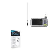 🧩 [PERFECT FIT] BoxWave Screen Protector Compatible With Teslong NTG500H. Two (2) Award-winning, crystal clear screen protectors, PRECISION-CUT to fit your device's exact dimensions! Save the extra one for later, or share it with a friend! 💎 [CLARITY...