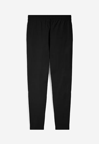 Pantalon en jersey imprimé tropical Freddy fluide et ample noir