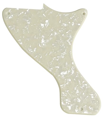 Für Gibson JR LP Les Paul Junior Gitarren-Pickguard Schlagbrett (1-lagig, cremefarbene Perle)