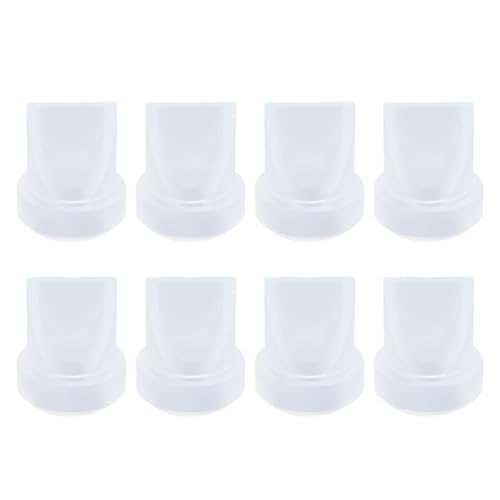 8pcs Duckbill Valves Replacement for V2 V1 Breastfeeding Pump, Soft Silicone Valve for Hygienic Milk Collection, Duckbill Valve Leak Proof, Seamless Design