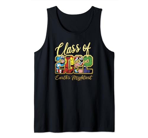 Marvel Class Of 2022 Earth's Mightiest Graduation débardeur geek coton
