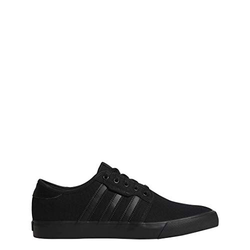 adidas Originals Men's Seeley Sneaker, Black, 3.5 M US