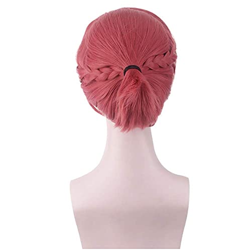 C-ZOFEK Unisex Adult Toilet-Bound Hanako-kun Mitsuba Cosplay Wig for Halloween Costume (Pink)