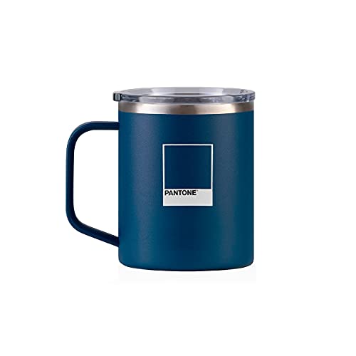 Caneca Pantone + Kouda Térmica 370ml - Marinho Chip - Helga