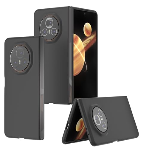 Hauw Hülle für Honor Magic V3 Ultradünne rutschfeste Faltbare Hart-PC-Handyhülle für Honor Magic V3 Schwarz