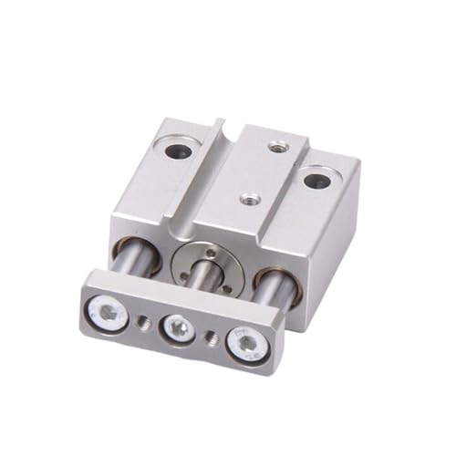 Vérin pneumatique MGJ6-15 avec mini 3 tiges de guidage intégrées - 2