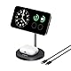 Anker MagGo 15W Magsafe Ladegerät kompatibel, 2-in-1 Induktive Ladestation, Qi2 Wireless Charger für iPhone 16/15/14/13/12, AirPods Pro, Mit 1,5m USB C Kabel, ohne Netzteil