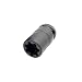 UTOOL Brake Caliper Socket 19mm 7 Points 1/2" Drive 44mm Long for Audi A8 S6 Seven Teeth Socket