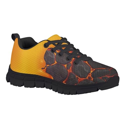 GIFTPUZZ Kids Road Running Shoes Lightweight Athletic Tennis Sports Walking Breathable Shoes Fitness2