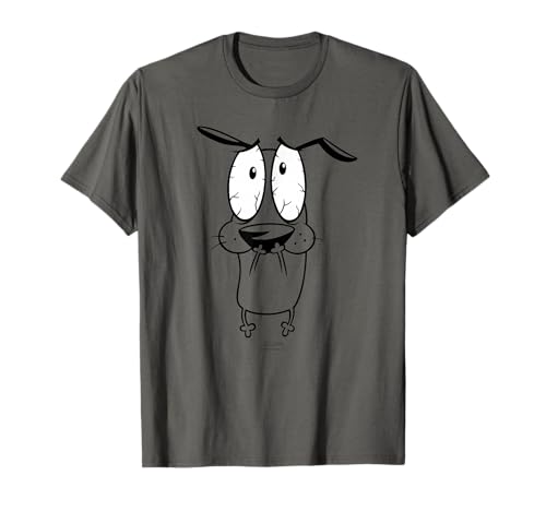 Courage The Cowardly Dog Scared T-Shirt