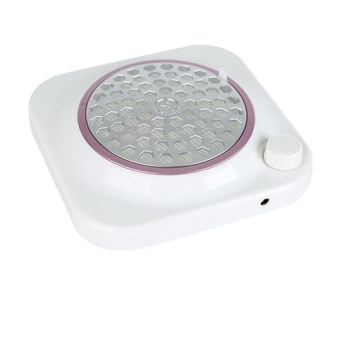 HPHPH Aspirador Uñas Profesional, Colector de Polvo de uñas sin Polvo, Gran succión, máquina de recolección de Polvo de uñas Corporal Ultrafina con Ventilador Potente,Aspirador Doméstico