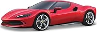 Bburago - Ferrari 296 GTB R&P - Realistisches Modellauto im Maßstab 1:43, Offizielle Ferrari-Lizenz, Empfohlenes Alter 3+ Jahre