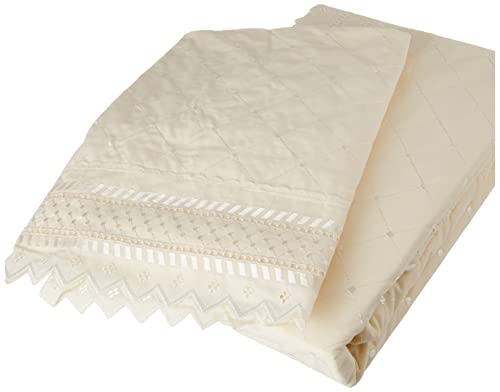Literie Super King Balmoral, tissu polycoton doux crème haut de gamme