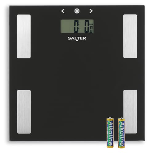 Báscula de baño digital Salter 9150 BK3R negra miniatura 1
