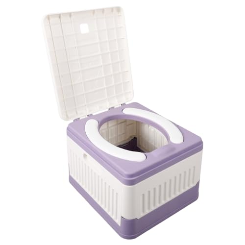 Toilette Portable Pliable Healvian pour Adultes, Garçons et Filles