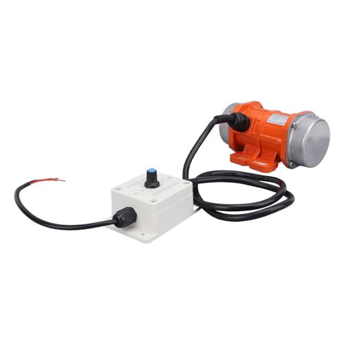 Motor Vibrador de Hormigón Eléctrico, Motor de Vibración CC de bajo Ruido y Peso Ligero de 4000 RPM...