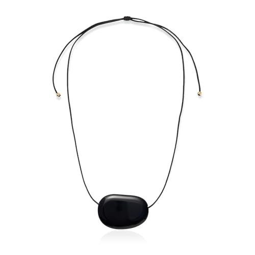 Bijoux de déclaration de concert en édition galet authentique