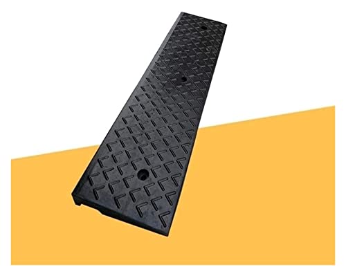 Rampa para vehículo de goma, 100x25x6 cm resistente miniatura 4