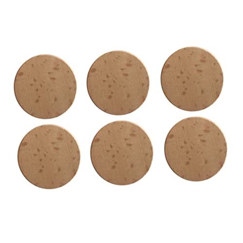 Beatifufu DIY Wood Craft Supplies 20 Round Slices Bulk Pack Perfect for Home Decor