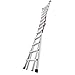 Little Giant Ladders, Velocity with Wheels, M26, 26 Ft, Multi-Position Ladder, Aluminum, Type 1A, 300 lbs Weight Rating, (15426-001)