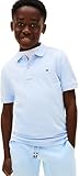 Patte à deux boutons Tommy Hilfiger Flag Polo SS Kb0kb09103, Blue (Sweet Blue), 4 Ans Garçon