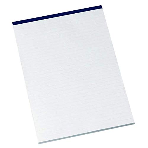 Q-Connect Narrow Ruled Board Back Memo Pad 160 Pages A4 (Pack of 10) KF32006