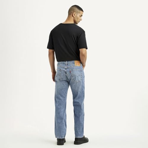 Image of Levi's Men's 505 Straight Fit Mid Rise Jeans