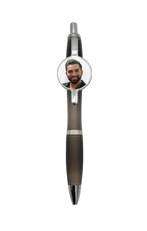 Stylo Noir Cabochon Kendji