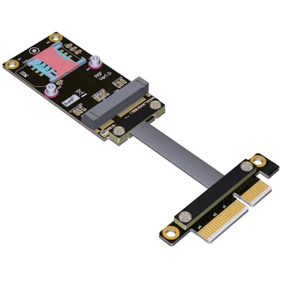 QJJPCIe x4 to Mini-PCIe Extension Cable (40cm, R26SF)