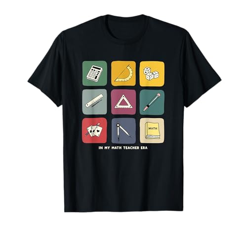 Regreso a la escuela en mi profesor de matemáticas era retro día Pi Camiseta