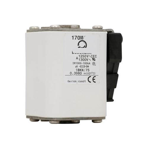 Fusible 170M4389 standard européen extrémité plate pour armoire électrique de puissance