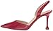 Marc Fisher Women's Hadya Pump, Red Leather, 9