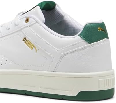 PUMA Erkek/Unisex Court Classic-PUMA White-Vine-PUMA Gold Low Boot 42 - Görsel 3